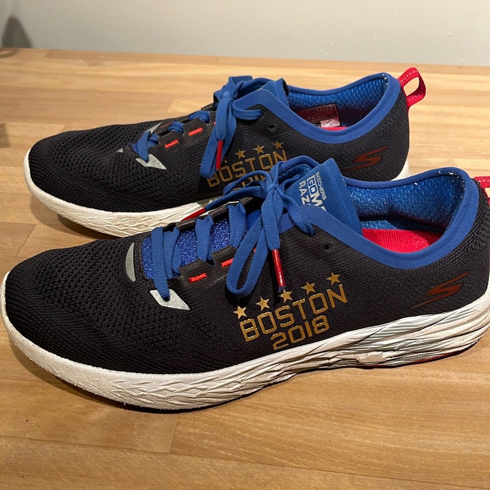 Sketches Go Meb Razor 2 Boston 2018 men’s running shoes
